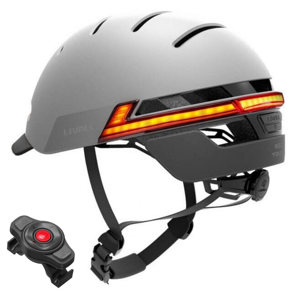 Livall BH51M Neo Kask Rowerowy Szary