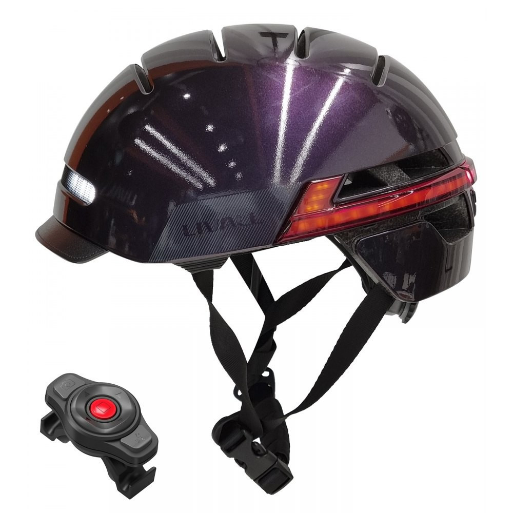 Livall BH51M Neo Kask Rowerowy Fioletowy