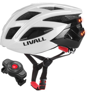 Livall BH60SE Neo Kask Rowerowy Biało-Czarny