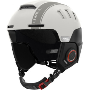 Livall RS1 Kask Narciarski Snowboardowy Biały - Bluetooth