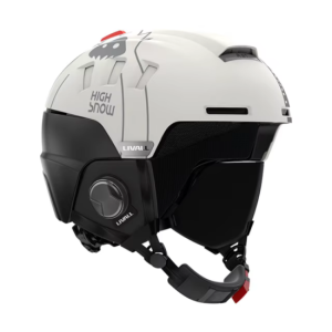 Livall RS1 High Snow - Kask Narciarski Snowboardowy Biały Bluetooth