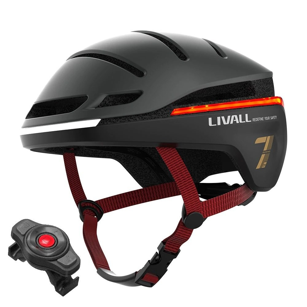 Livall EVO21 Kask Rowerowy Czarny