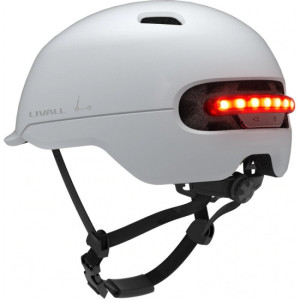 Livall C20 Kask Rowerowy Biały